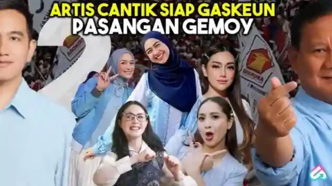 10 Artis Cantik Pendukung Prabowo Gibran