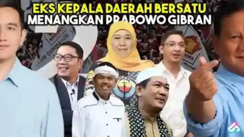 10 Mantan Kepala Daerah Mendukung Prabowo Gibran