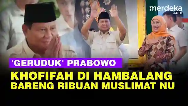posjos.com — Prabowo Khofifah Dan Gus Miftah Ajak Muslimat NU. Reaksi Prabowo Digeruduk Ribuan Muslimat NU di Hambalang