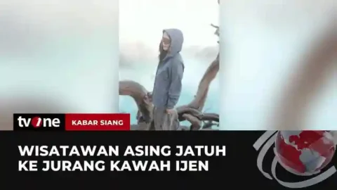 Asik Selfie, Turis Cantik Asal China Tewas Jatuh Ke Kawah Gunung Ijen