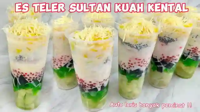 posjos.com — Resep Es Teler Sultan Kuah Kental Es Teler Sultan Laris. Cara Membuat Es Teler Kuah Kental, Ide Jualan Es Teler Sultan