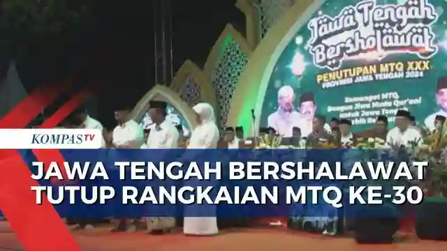 posjos.com — Jawa Tengah Bershalawat di Kabupaten Pati. Bershalawat Tutup Rangkaian MTQ Ke-30, Acara Digelar di Kabupaten Pati