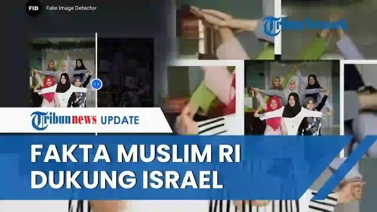 posjos.com — Muslimah Indonesia Pose Bintang Daud Dukung Israel Terungkap Fakta Foto Muslimah Indonesia Dukung Israel Buatan AI